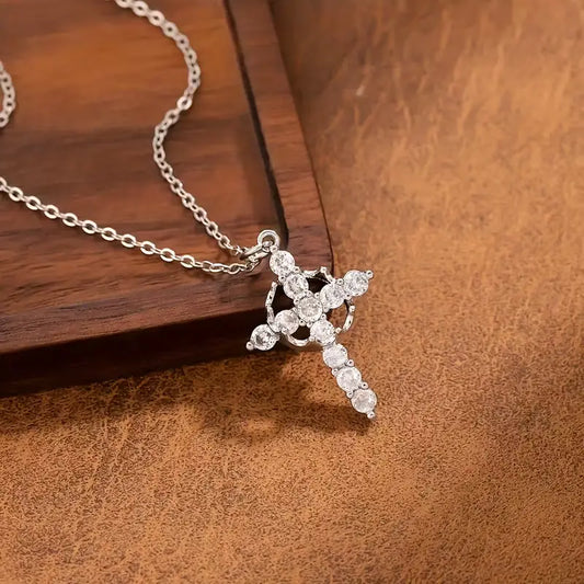 Kreuzkette mit Krone