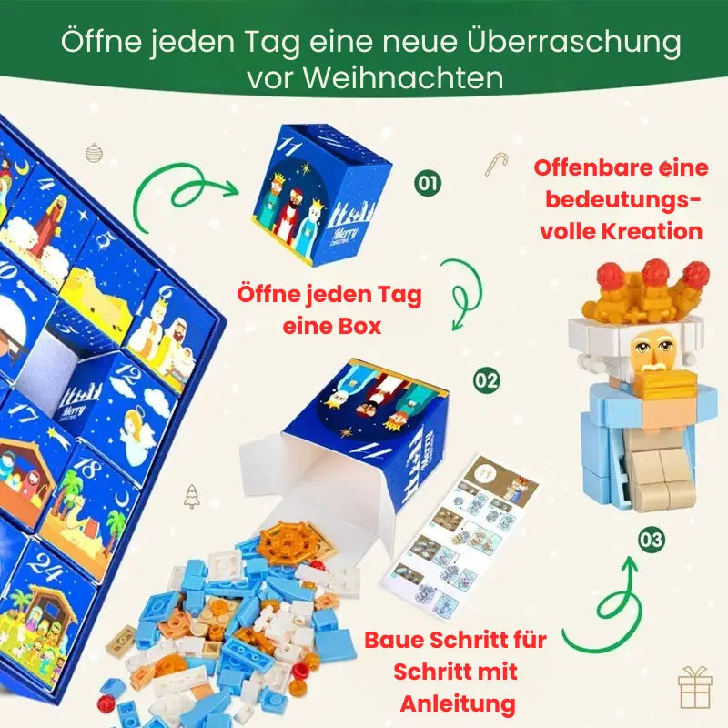 Weihnachtskrippen-Kalender