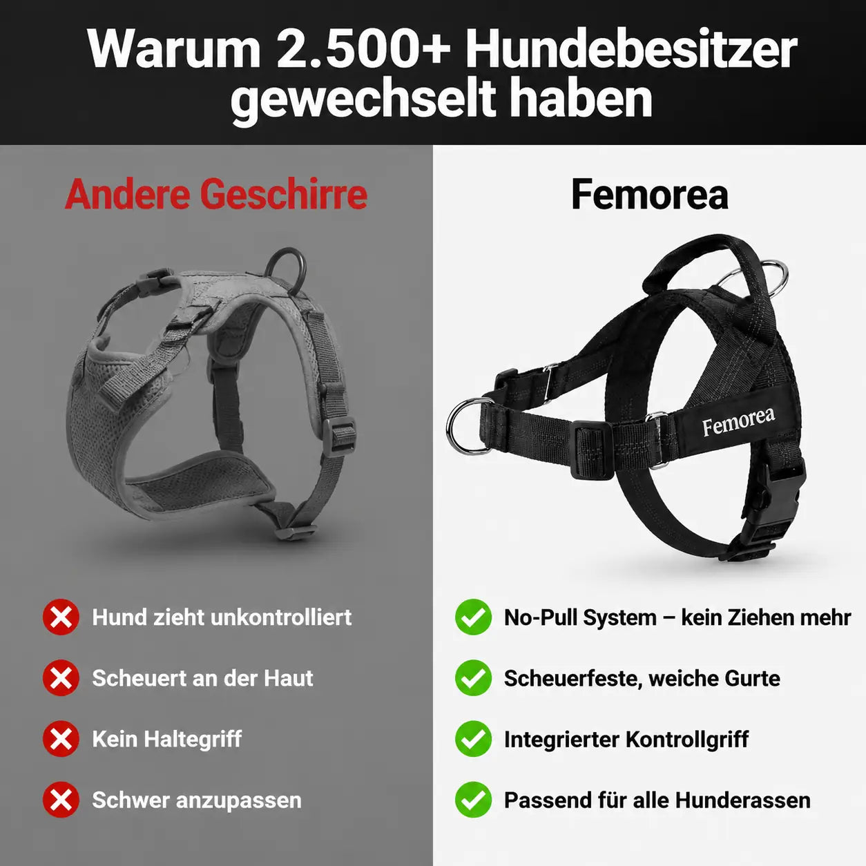 No-Pull Hundegeschirr